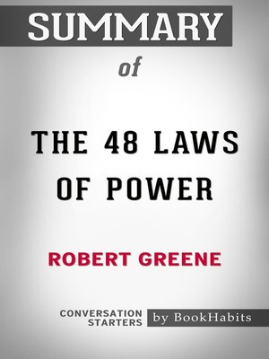 cover image of Summary of the 48 Laws of Power by Robert Greene / Conversation Starters